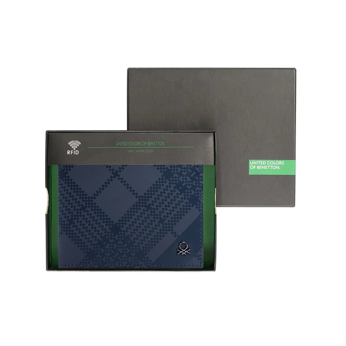 United Colors of Benetton Cathair Men's Global Coin Wallet - Image 9