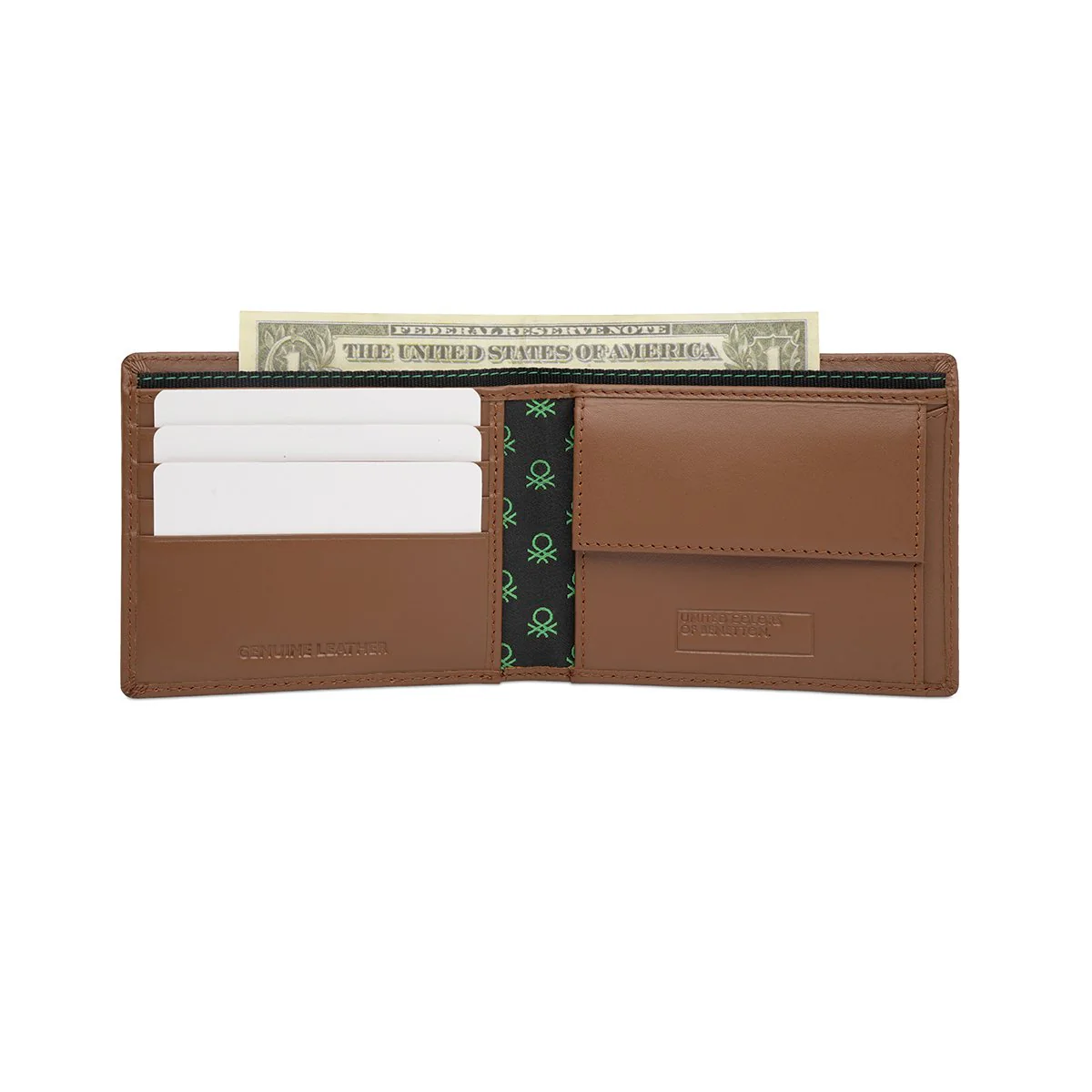 United Colors of Benetton Chane Men's Global Coin Wallet - Image 6