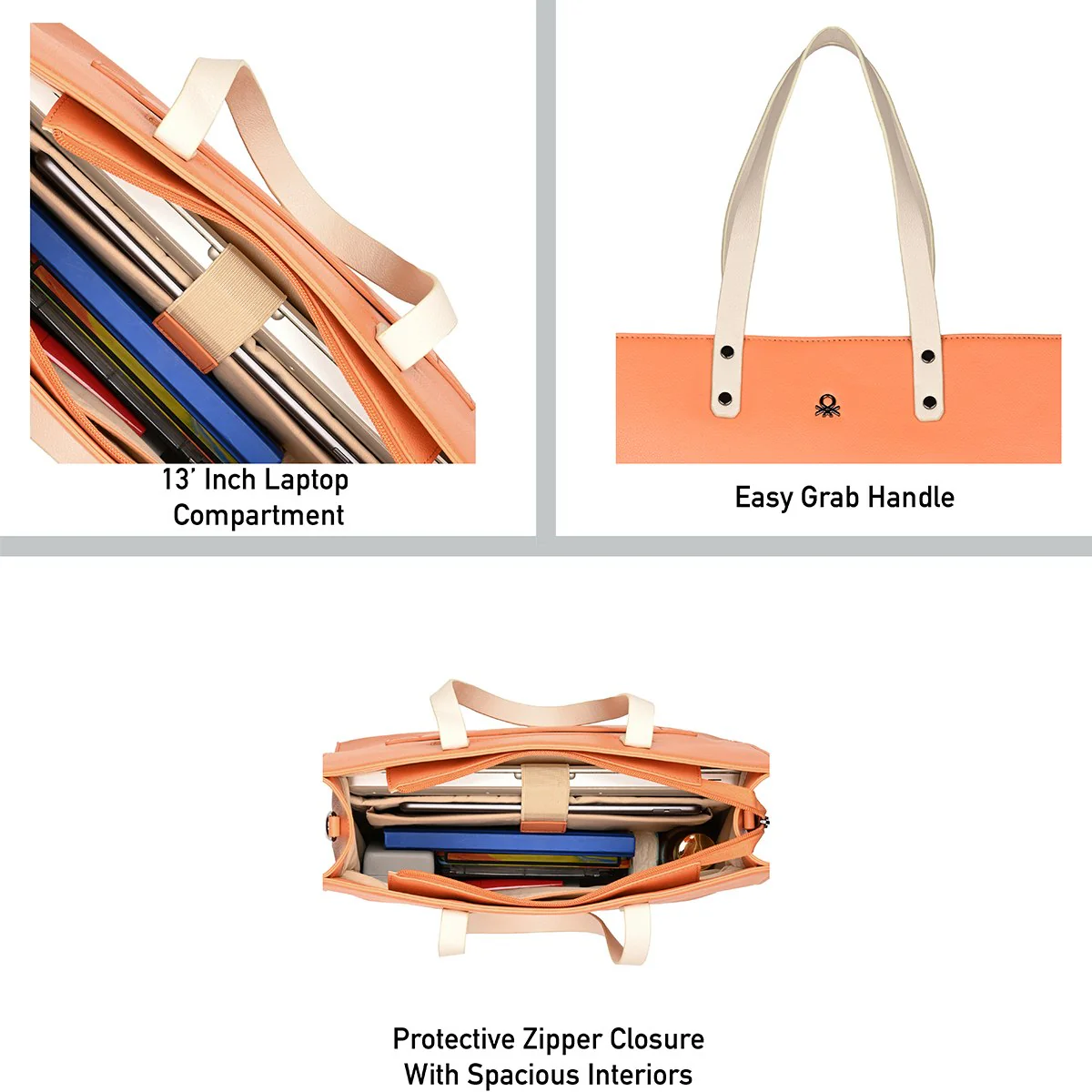 United Colors of Benetton Charlote Women's Tote - Image 7