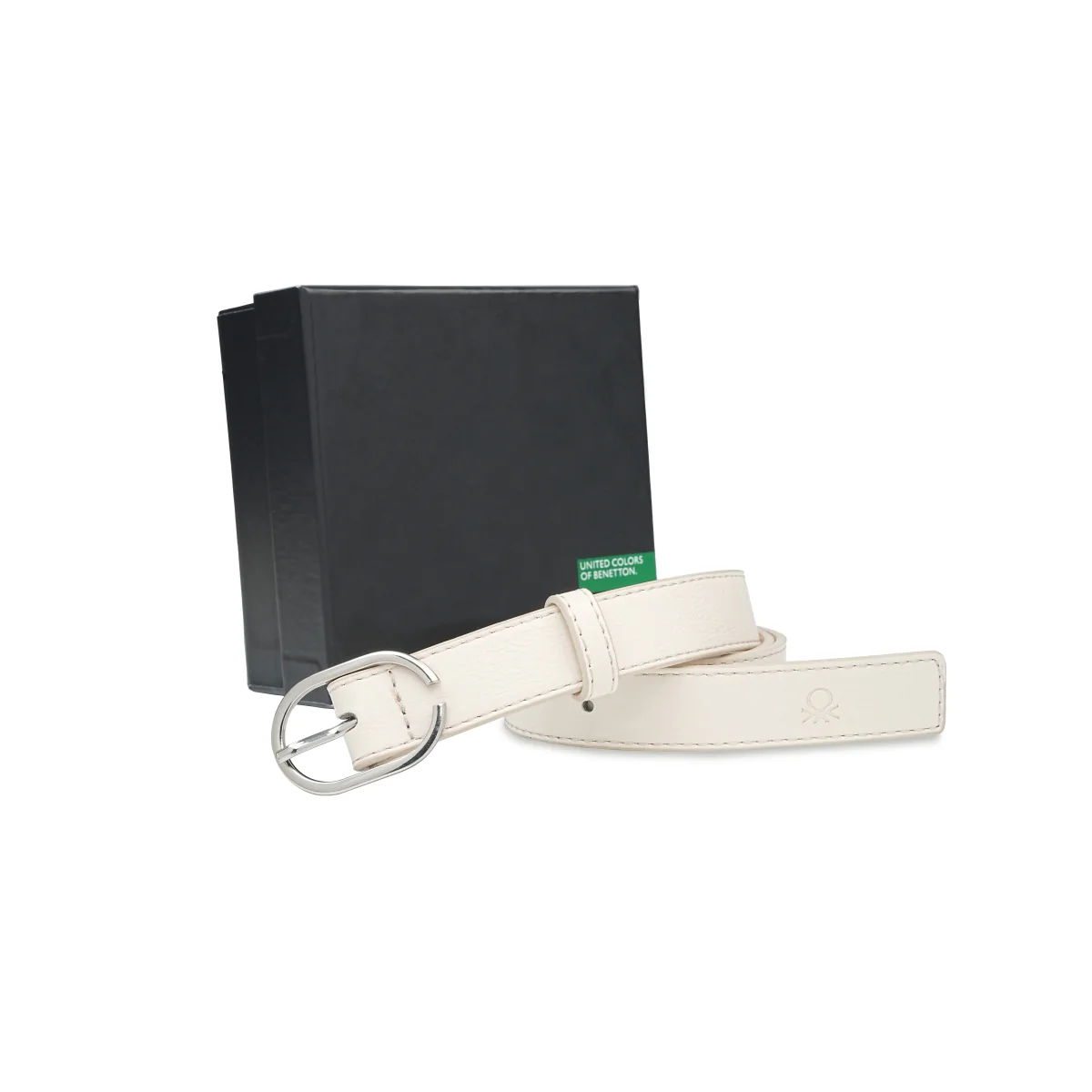 United Colors of Benetton Clara Loop Women's Non Reversible Belt - Image 5