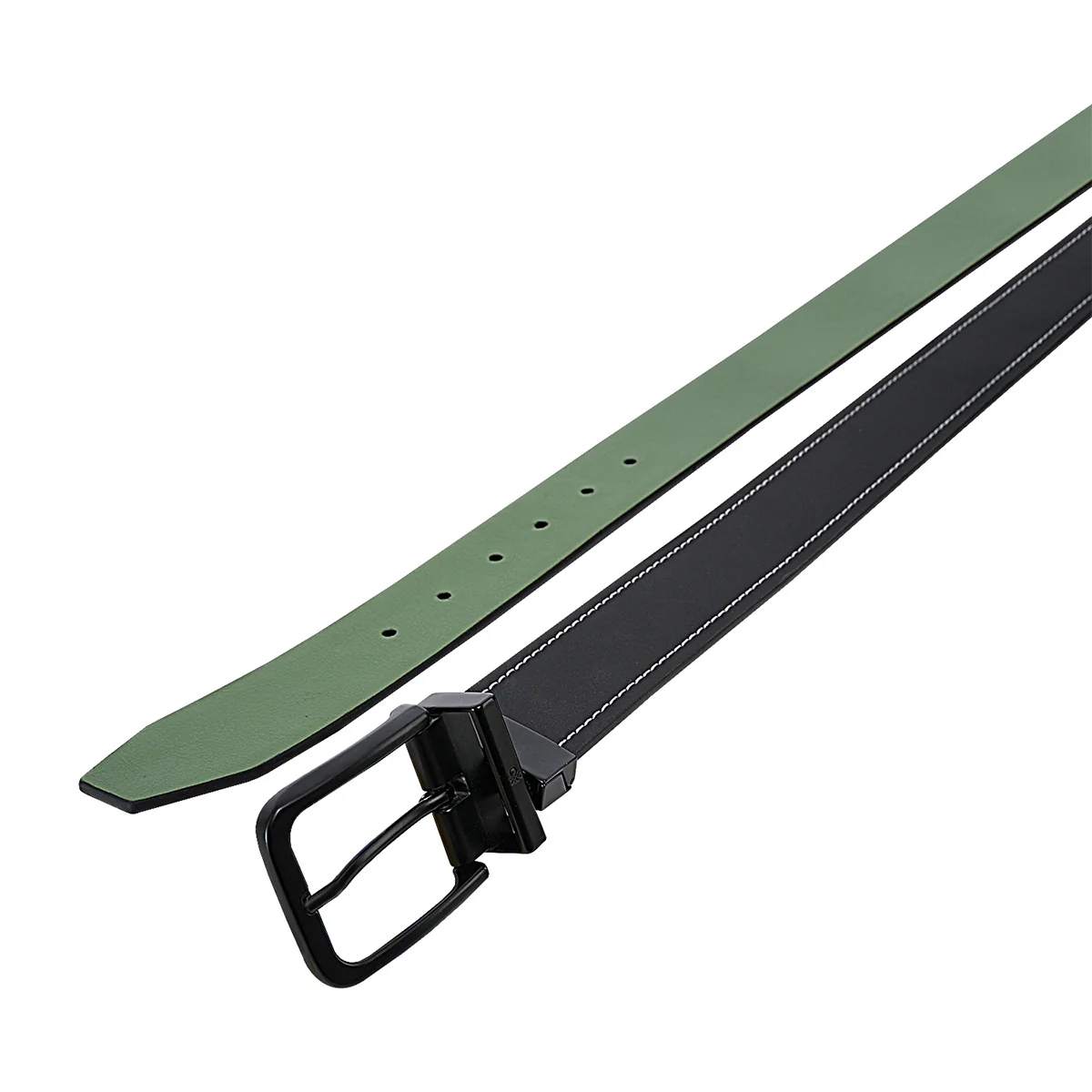 United Colors of Benetton Coats Men's Reversible Belt - Image 4