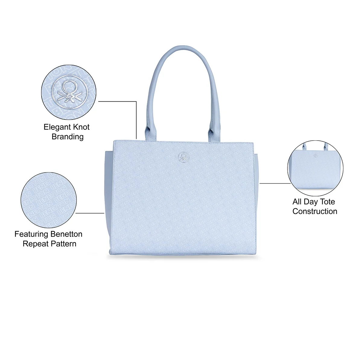 United Colors of Benetton Daina Satchel - Image 7