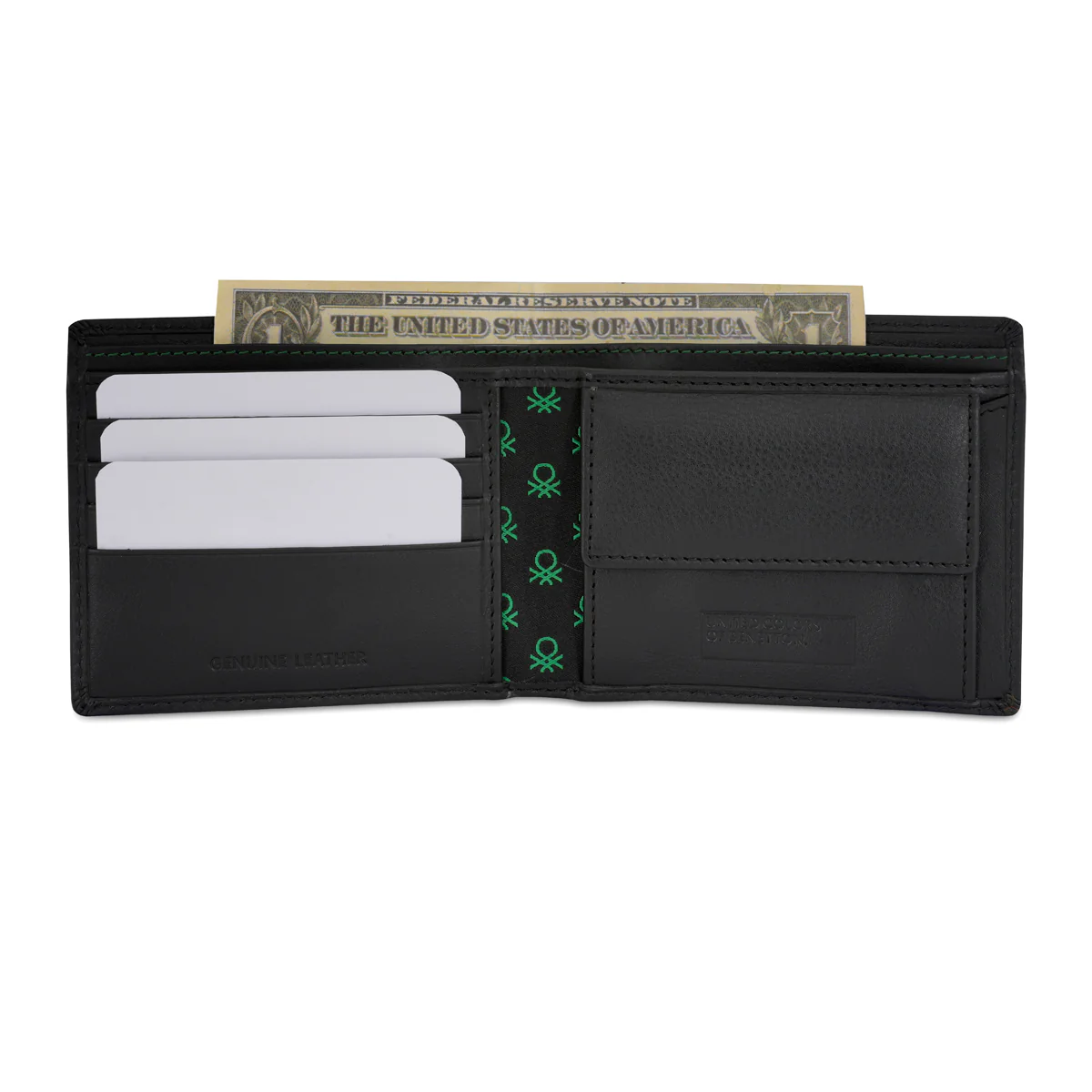 United Colors of Benetton Davide Men's Global Coin Wallet - Image 5