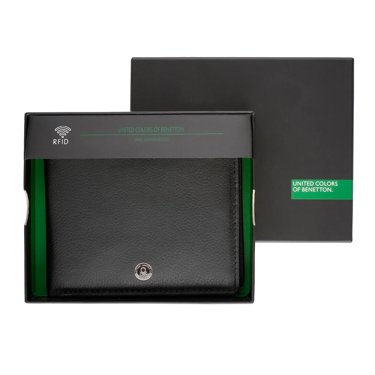 United Colors of Benetton Davide Men's Global Coin Wallet - Image 7