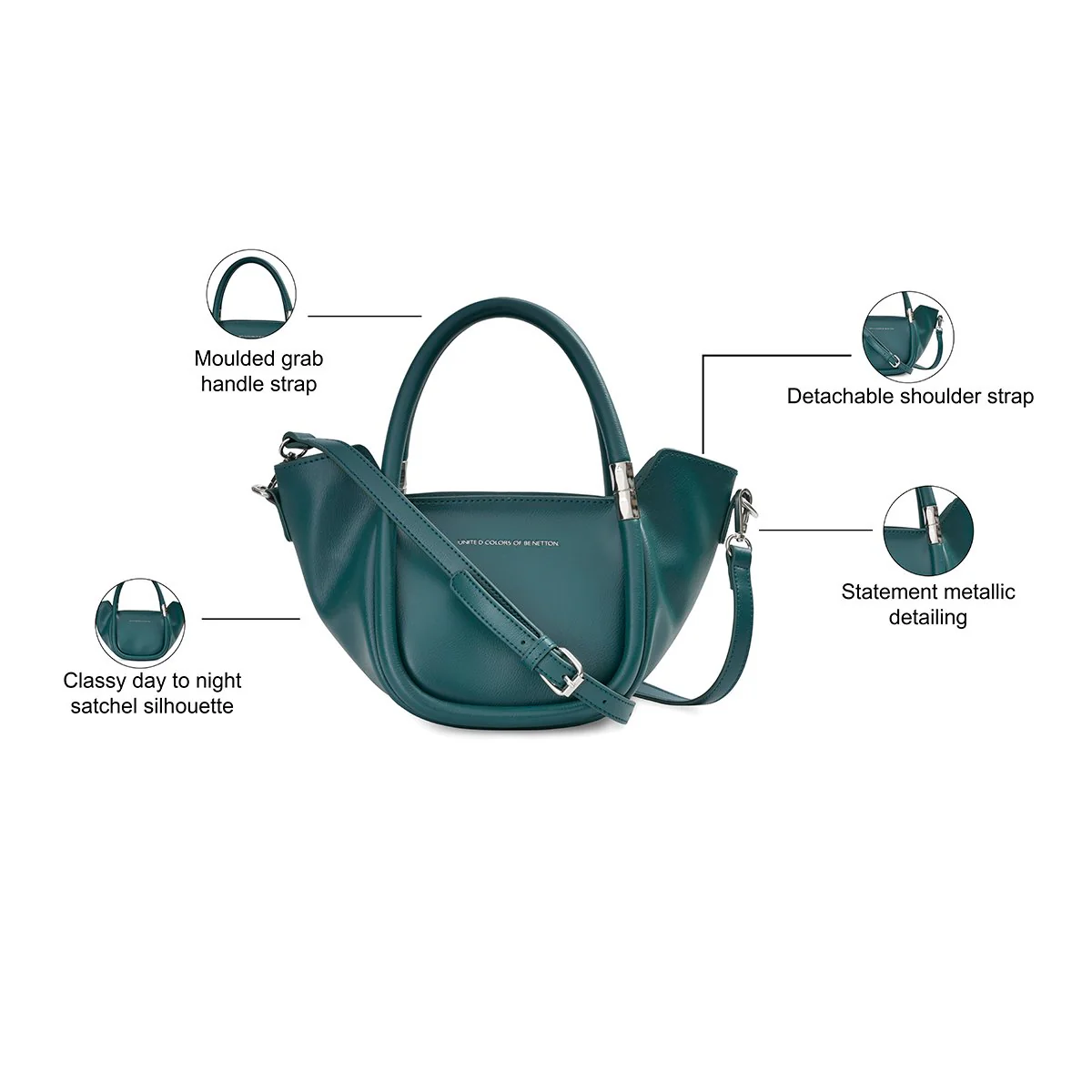 United Colors of Benetton Diane Women's Mini Bag - Image 4