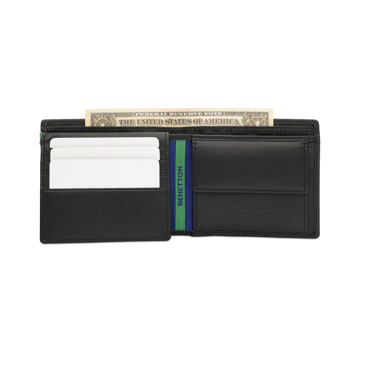 United Colors of Benetton Dobrany Men's Multicard Coin Wallet - Image 6