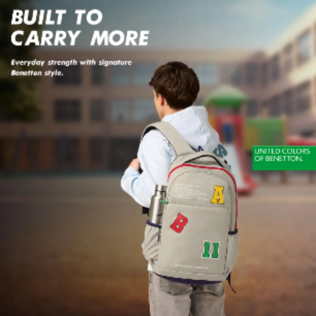 United Colors of Benetton Dodger Non Laptop Backpack - Image 7