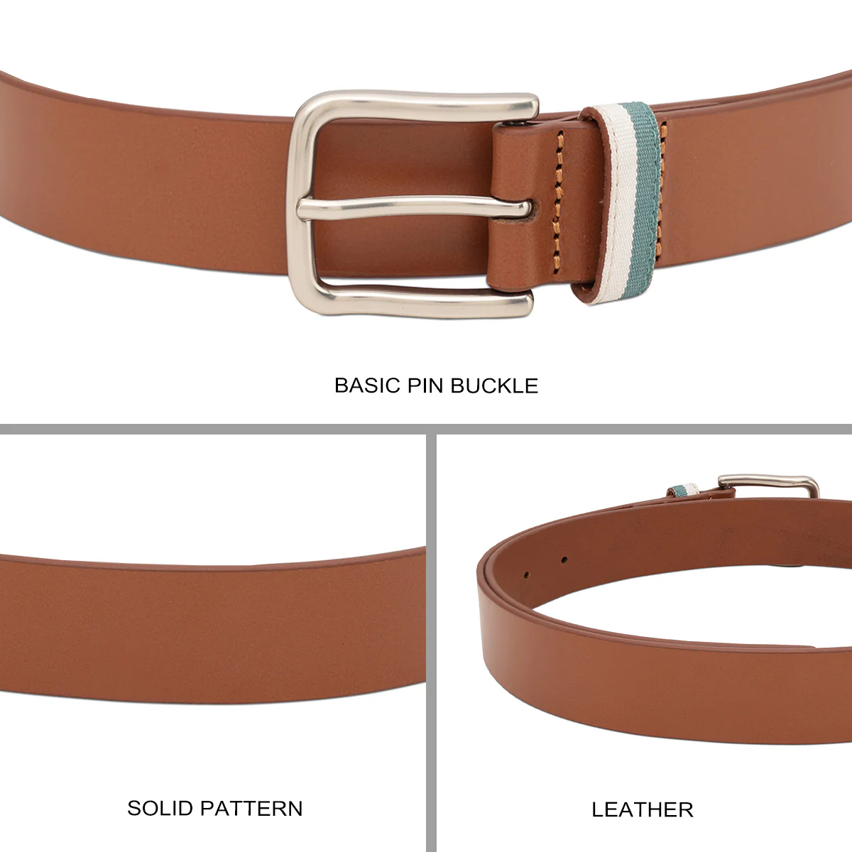 United Colors of Benetton Drecel Men's Non Reversible Belt - Image 7