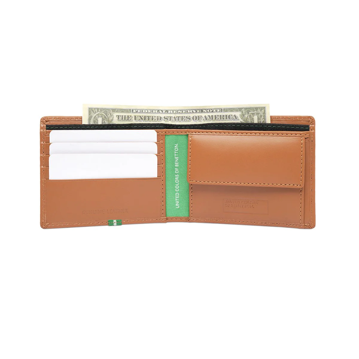 United Colors of Benetton Eadie Men's Global Coin Wallet - Image 6