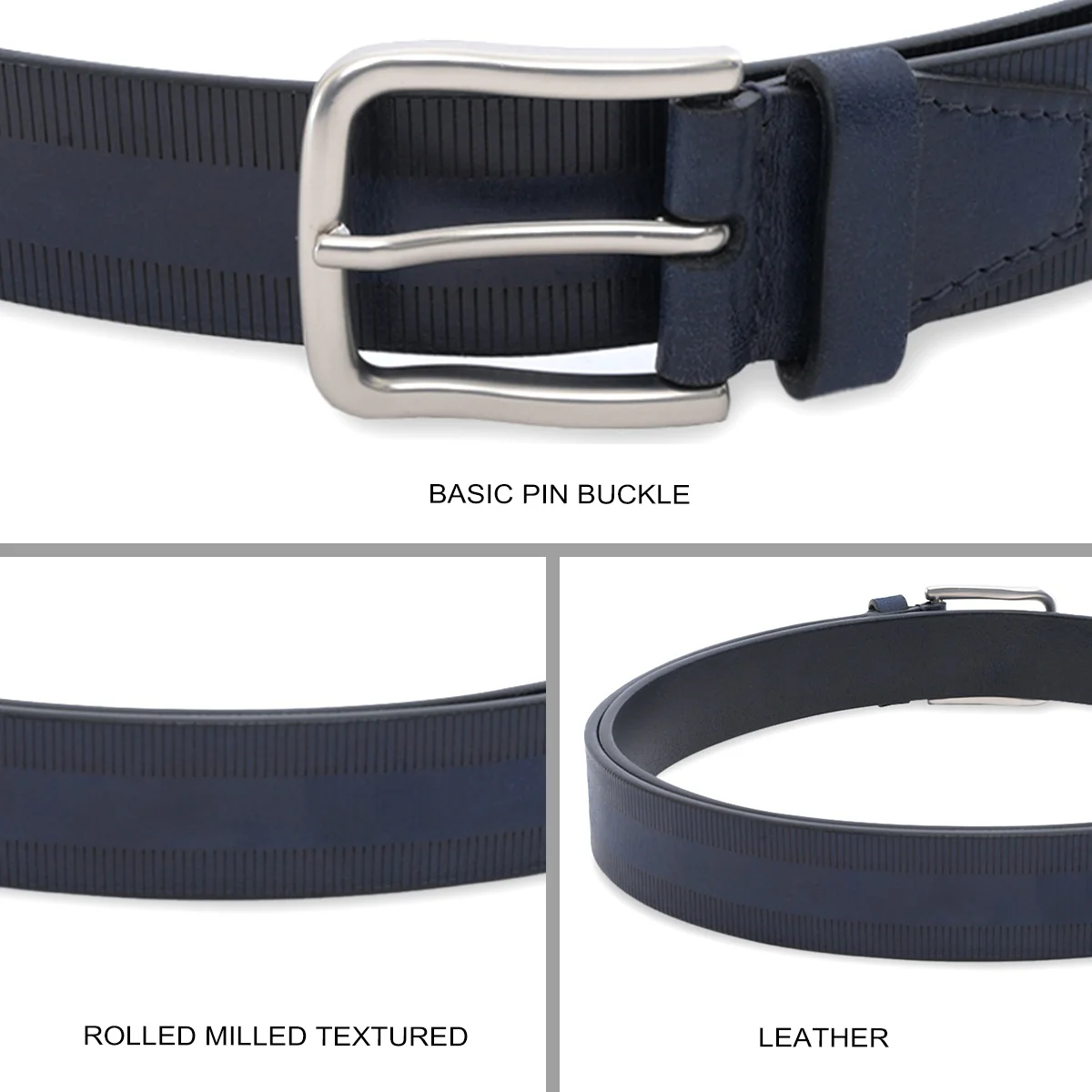 United Colors of Benetton Ekwok Men's Non Reversible Belt - Image 4