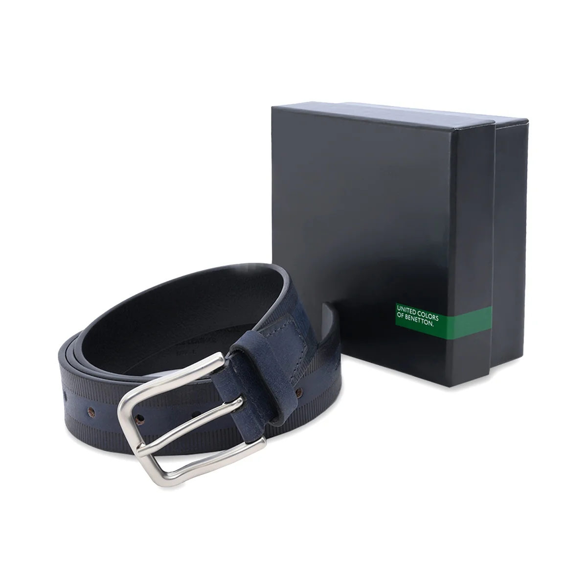 United Colors of Benetton Ekwok Men's Non Reversible Belt - Image 7