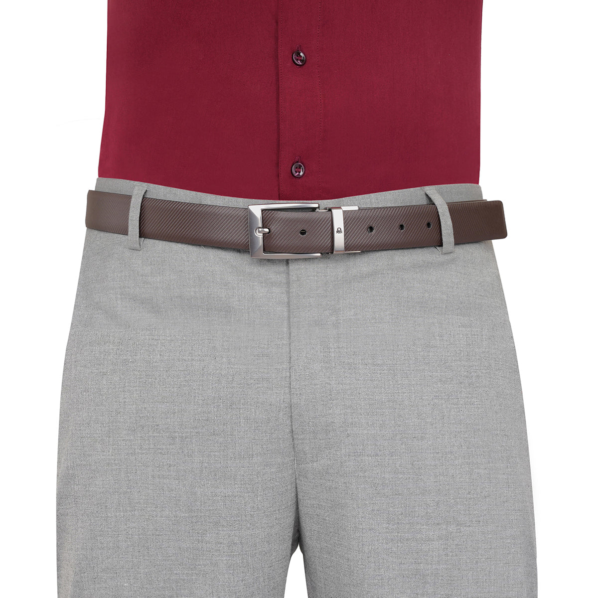 United Colors of Benetton Elvion Men's Reversible Belt - Image 7