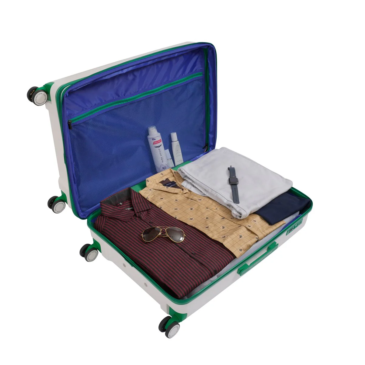 United Colors of Benetton Emerald Hard Luggage - Image 6