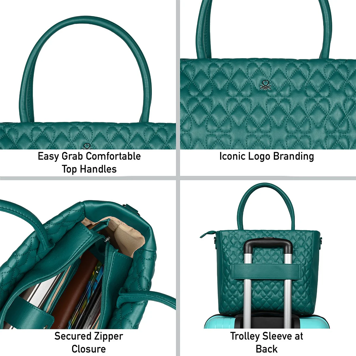 United Colors of Benetton Enna Women's Tote - Image 6