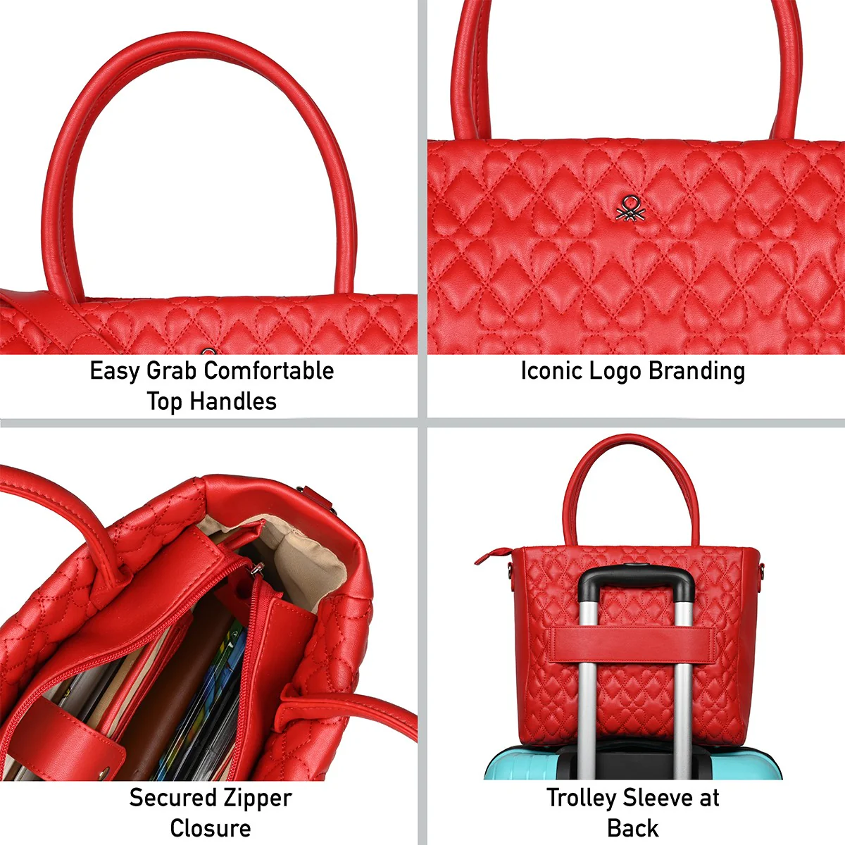 United Colors of Benetton Enna Women's Tote - Image 6