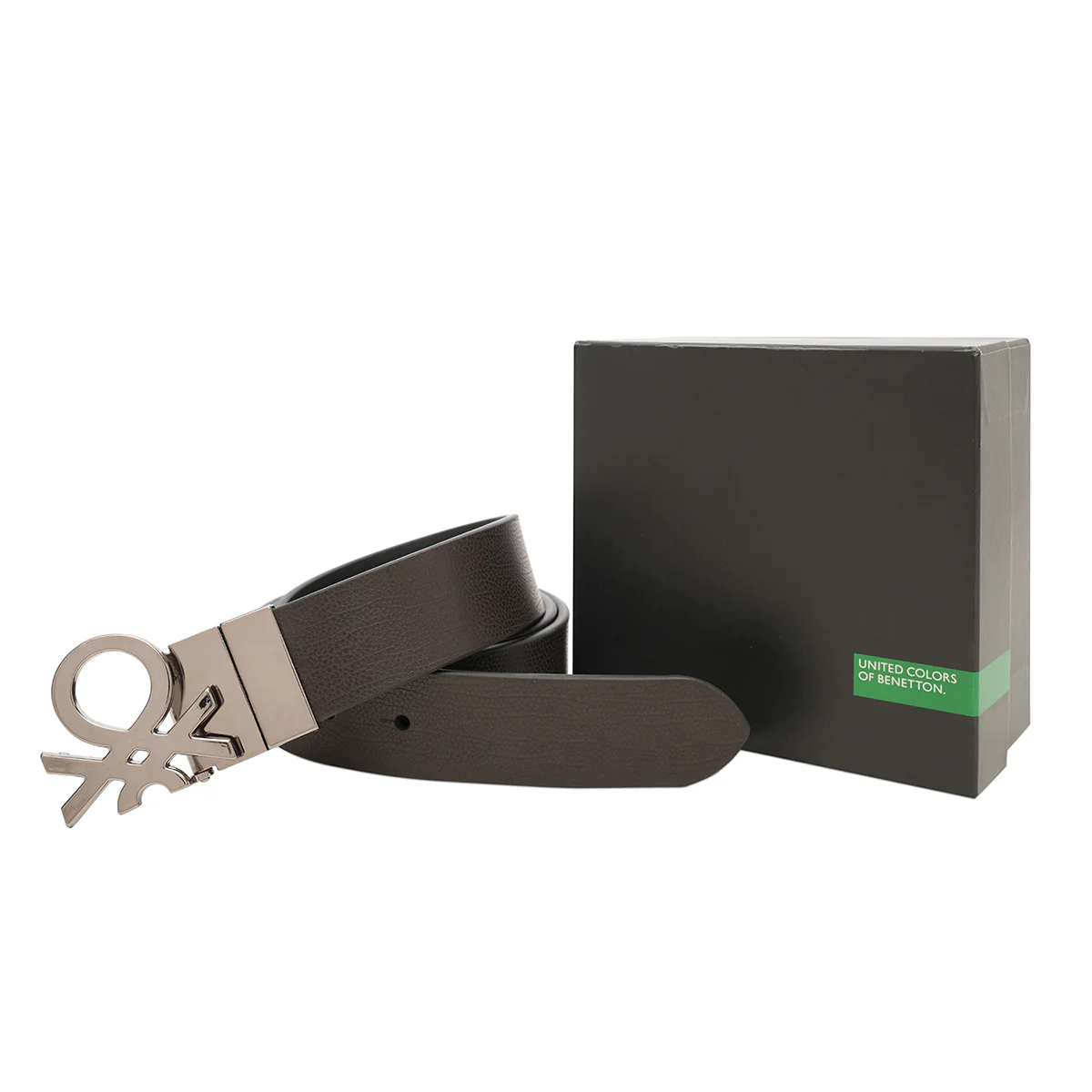 United Colors of Benetton Eryndel Men's Reversible Belt - Image 8
