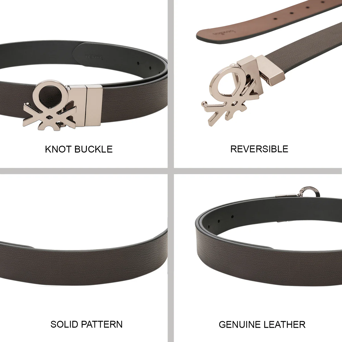 United Colors of Benetton Eryndel Men's Reversible Belt - Image 9
