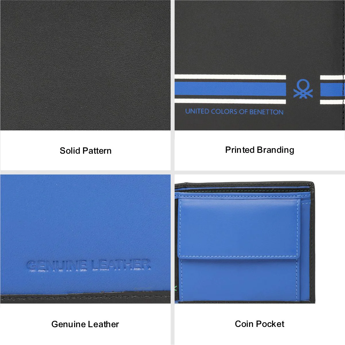 United Colors of Benetton Ethels Men's Global Coin Wallet - Image 7