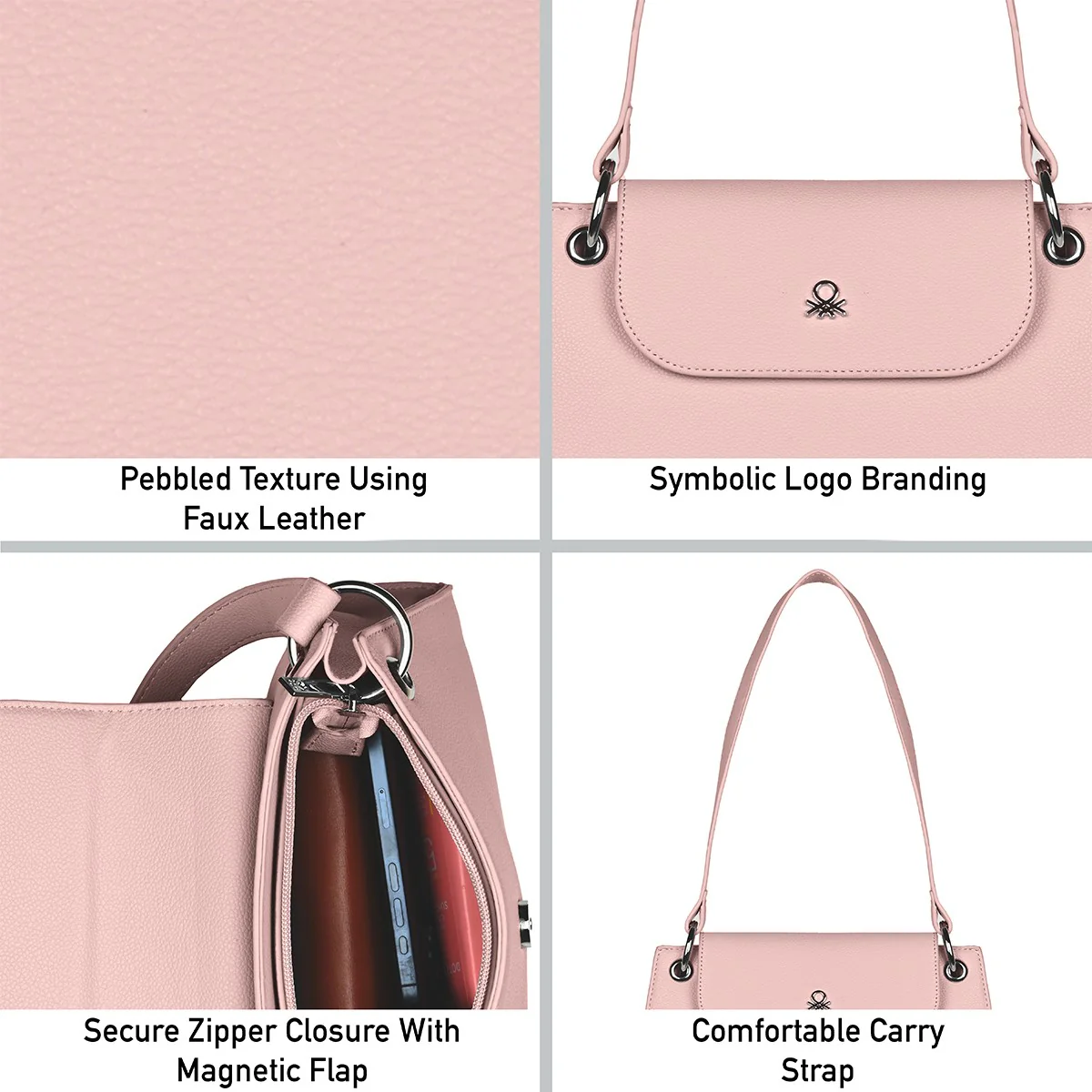 United Colors of Benetton Evalin Women's Sling - Image 5
