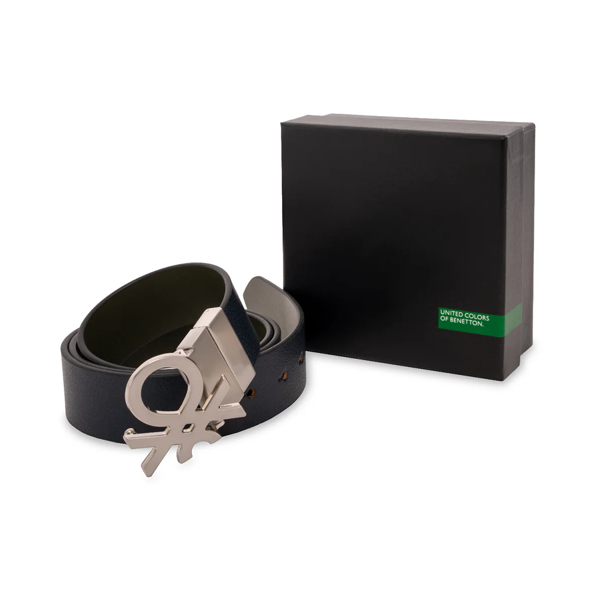 United Colors of Benetton Evaro Men's Reversible Belt - Image 8