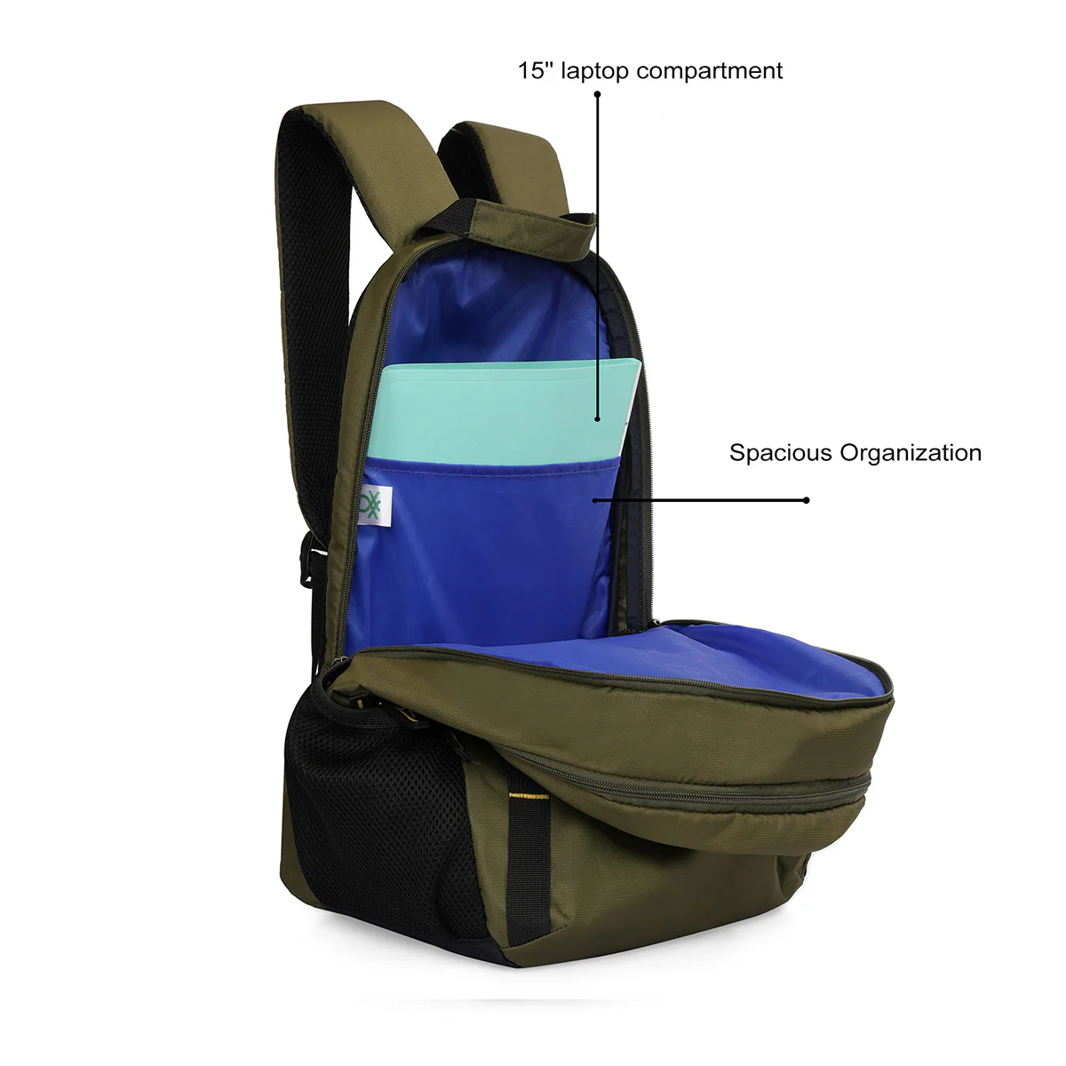 United Colors of Benetton Fabio Non Laptop Backpack - Image 3