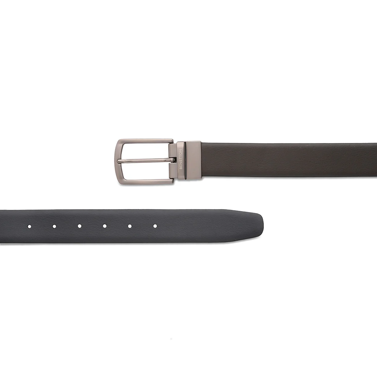 United Colors of Benetton Falsone Reversible Belt - Image 5