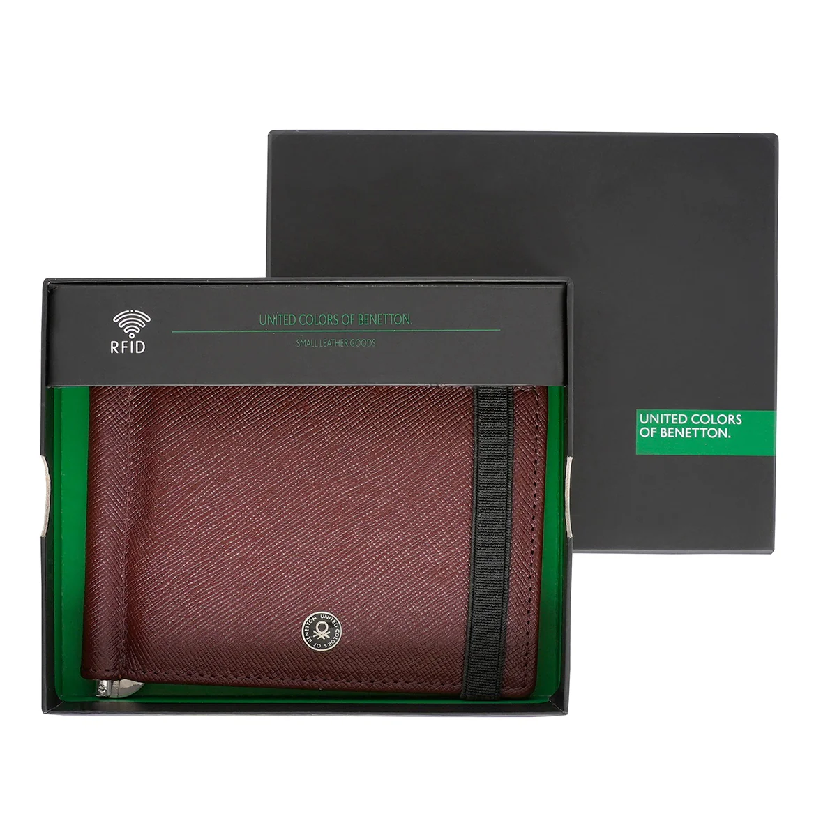 United Colors of Benetton Fiero Moneyclip Wallet - Image 8