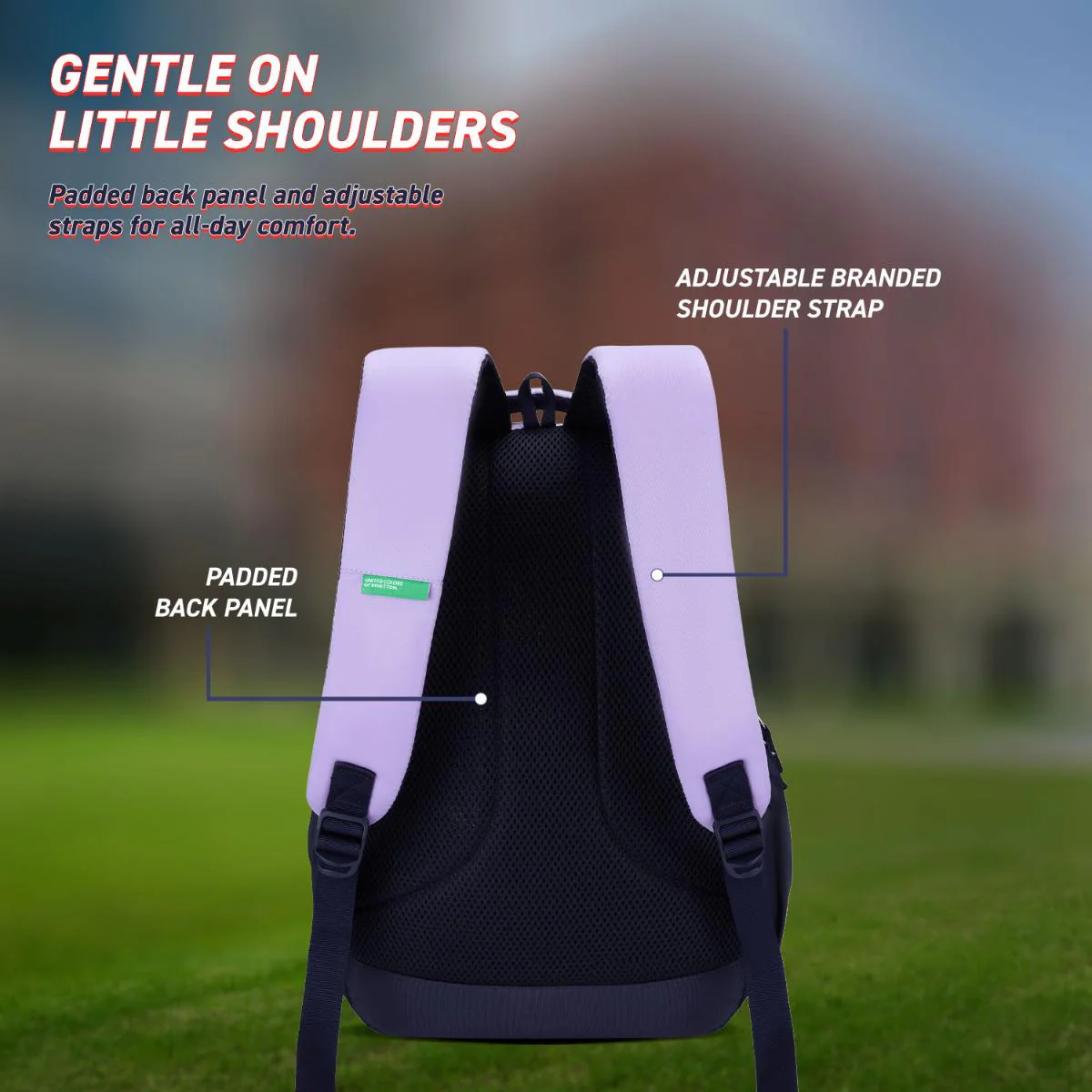 United Colors of Benetton Flux Non Laptop Backpack - Image 5