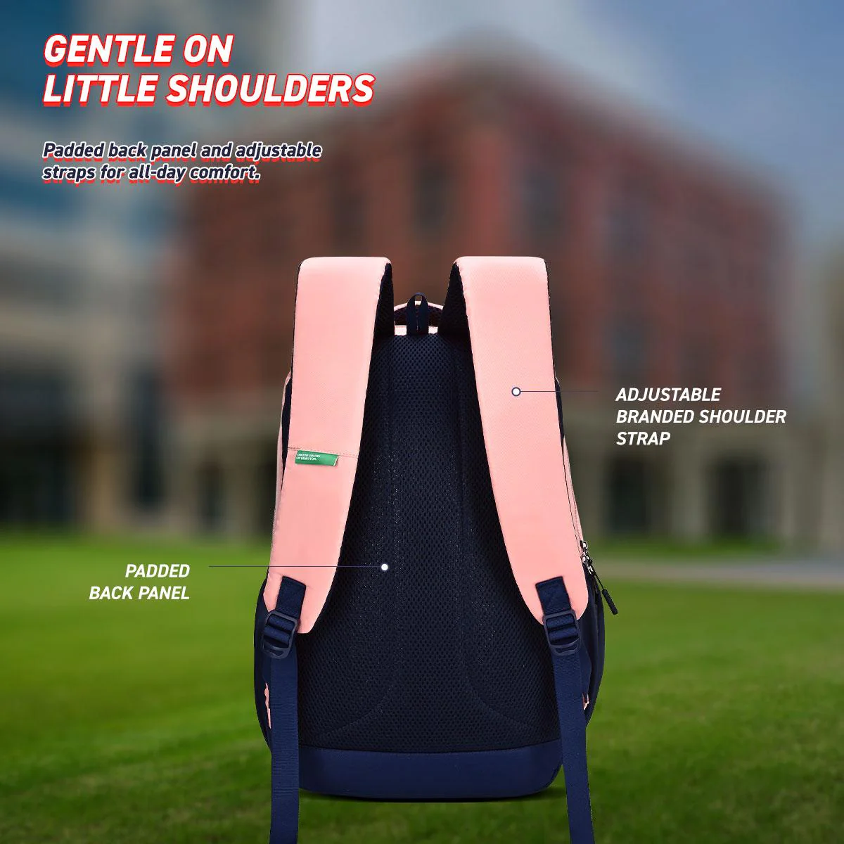 United Colors of Benetton Flux Non Laptop Backpack - Image 5