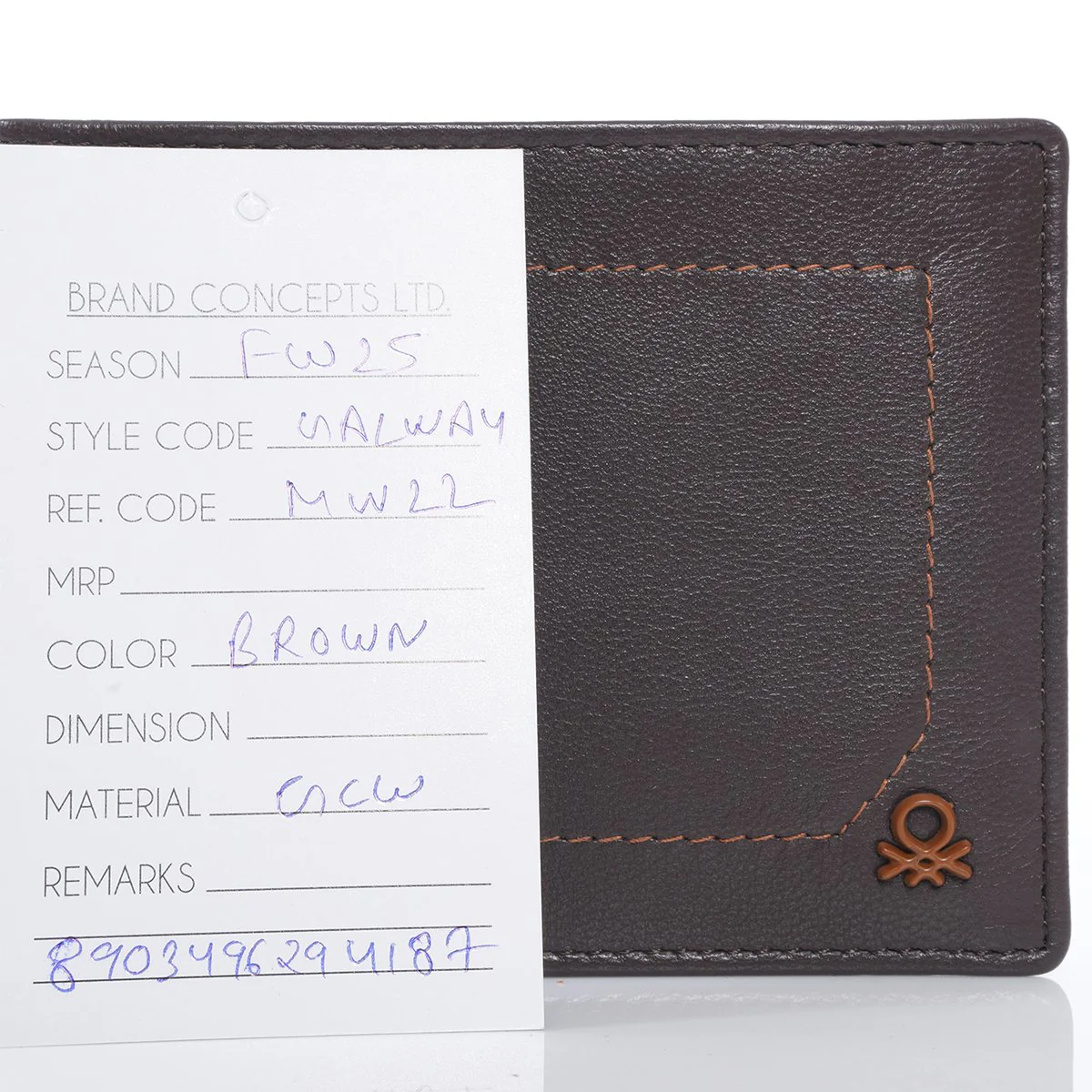 United Colors of Benetton Galway Men's Global Coin Wallet - Image 9