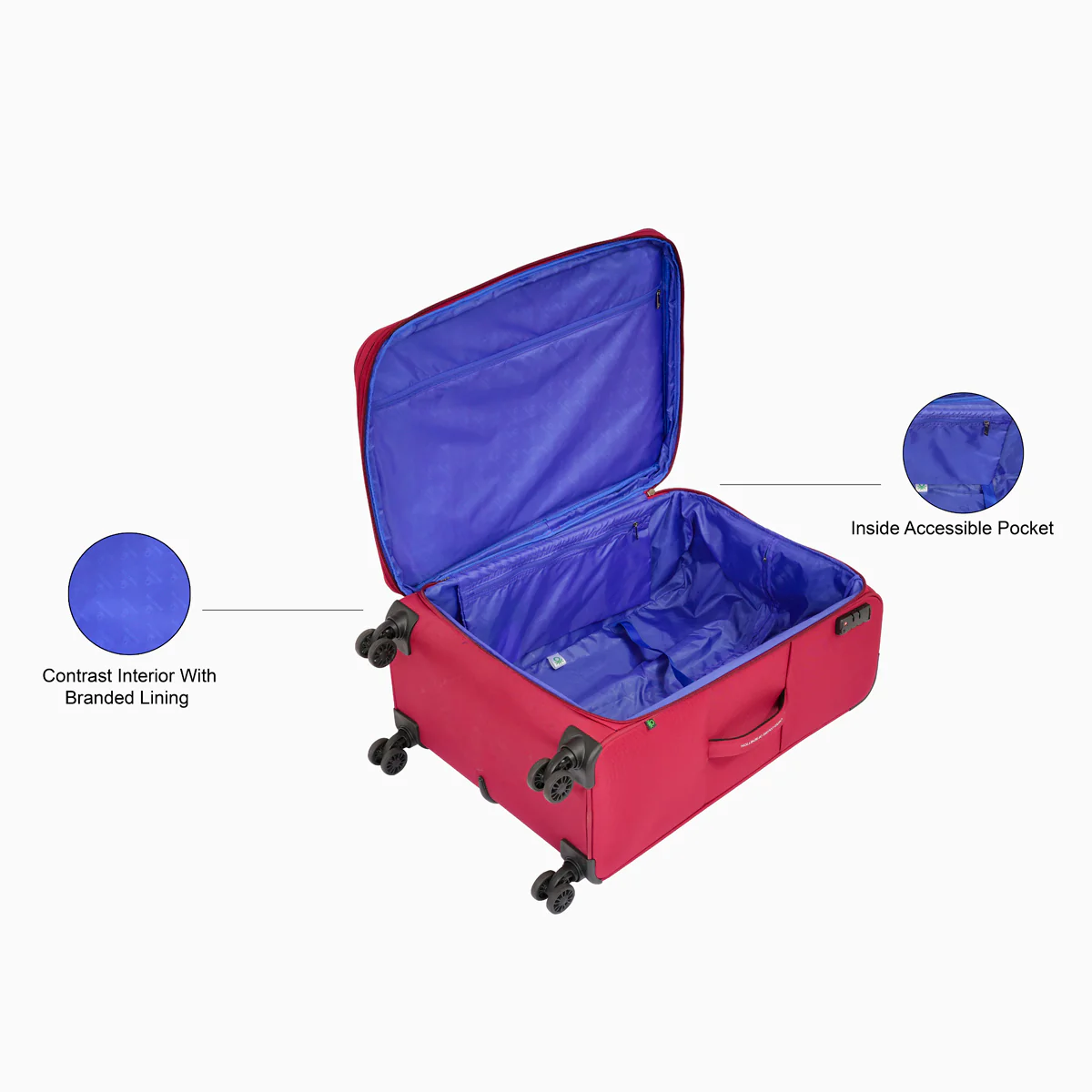 United Colors of Benetton Garret Soft Luggage - Image 23