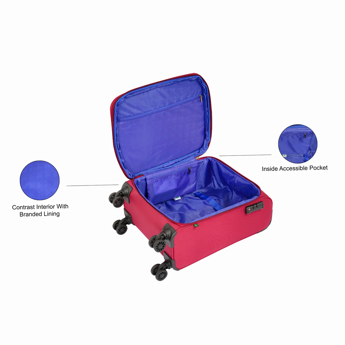 United Colors of Benetton Garret Soft Luggage - Image 5