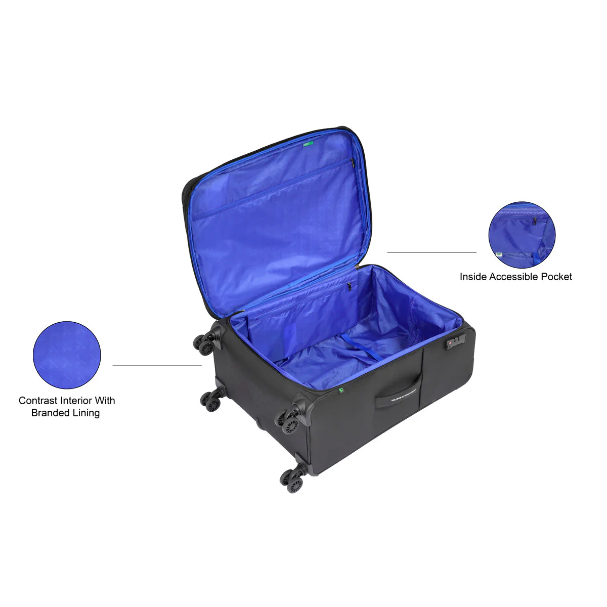 United Colors of Benetton Garret Soft Luggage - Image 23