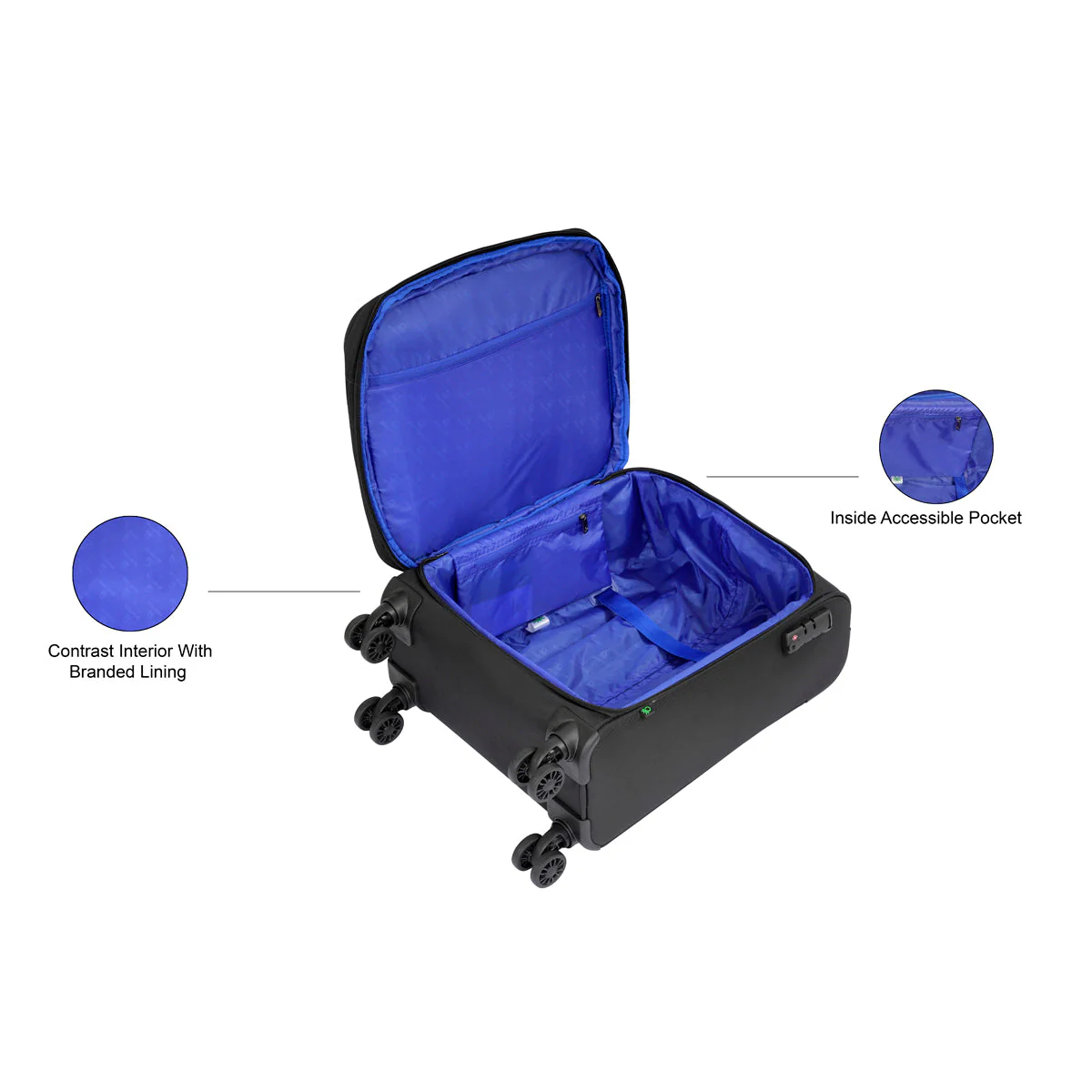 United Colors of Benetton Garret Soft Luggage - Image 5