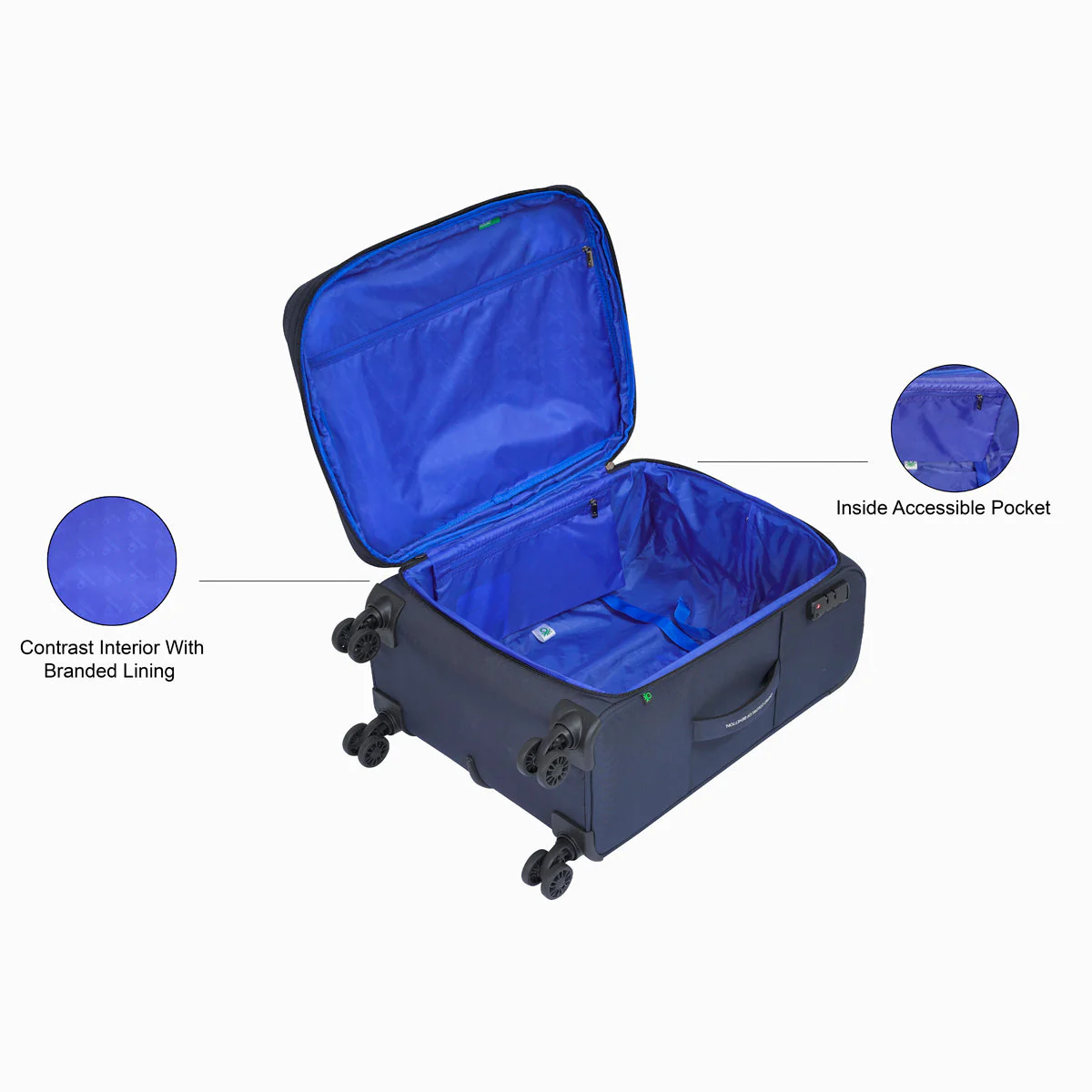 United Colors of Benetton Garret Soft Luggage - Image 14