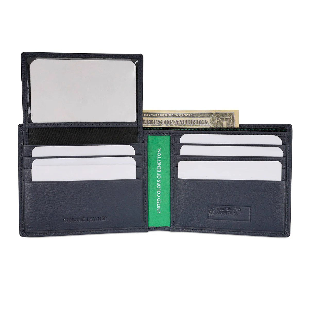 United Colors of Benetton Genaro Men's Passcase Wallet - Image 5
