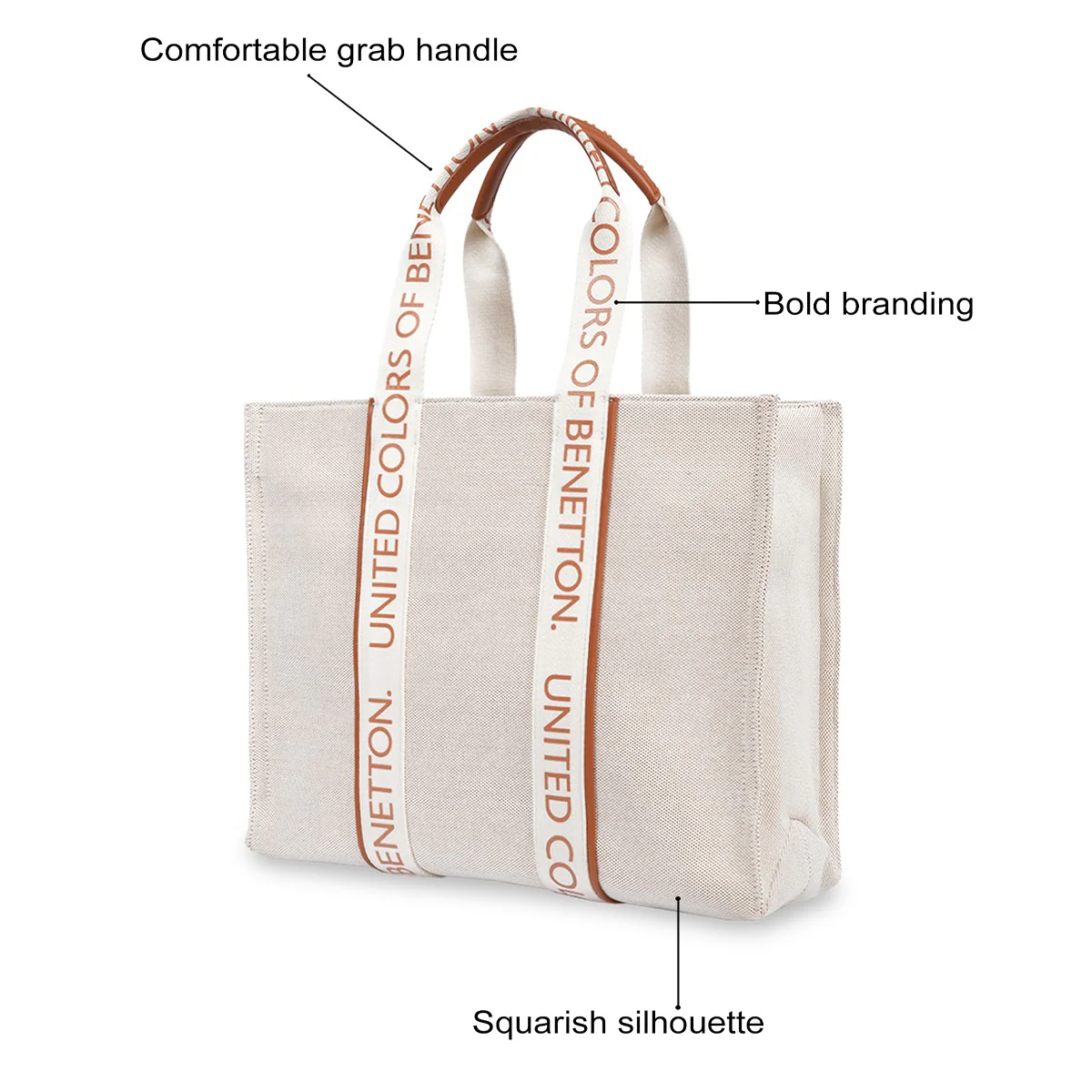 United Colors of Benetton Giada Women's Tote - Image 3