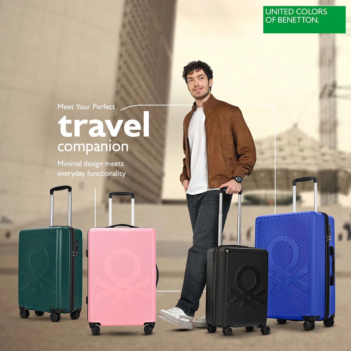 United Colors of Benetton Glide Hard Luggage - Image 7