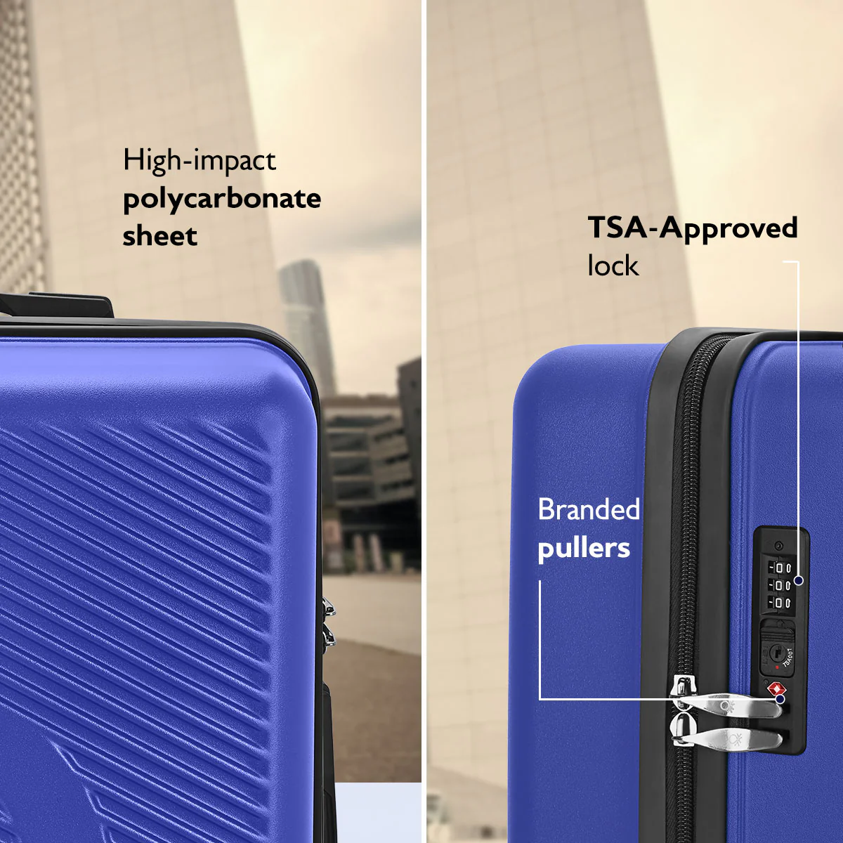 United Colors of Benetton Glide Hard Luggage - Image 3