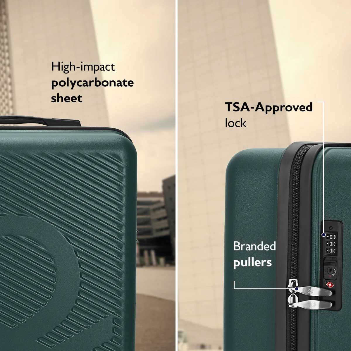 United Colors of Benetton Glide Hard Luggage - Image 4