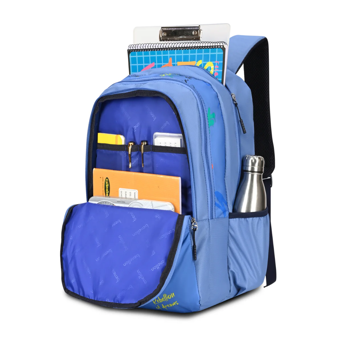 United Colors of Benetton Graffiti Non Laptop Backpack - Image 12