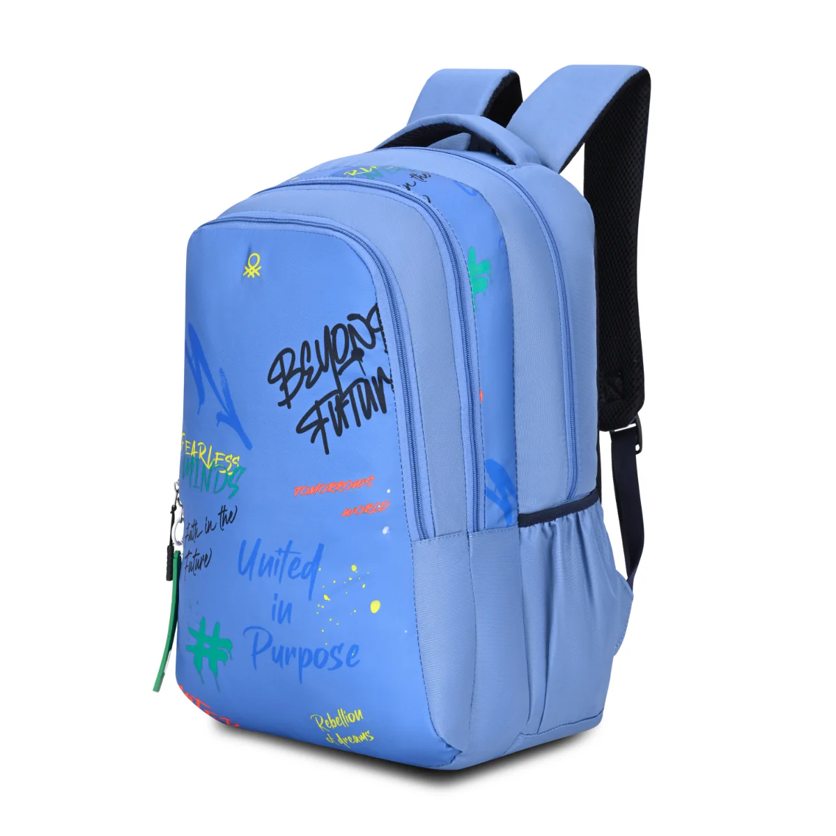 United Colors of Benetton Graffiti Non Laptop Backpack - Image 8