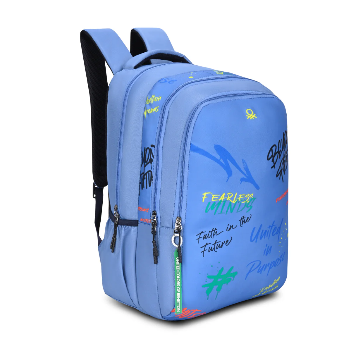 United Colors of Benetton Graffiti Non Laptop Backpack - Image 9