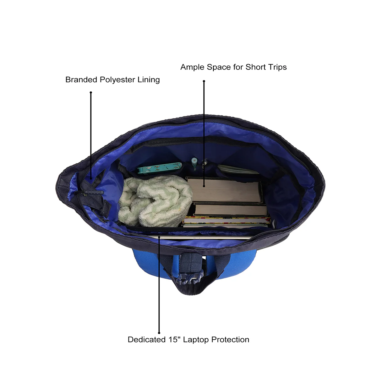 United Colors of Benetton Grand Slam Laptop Backpack - Image 4