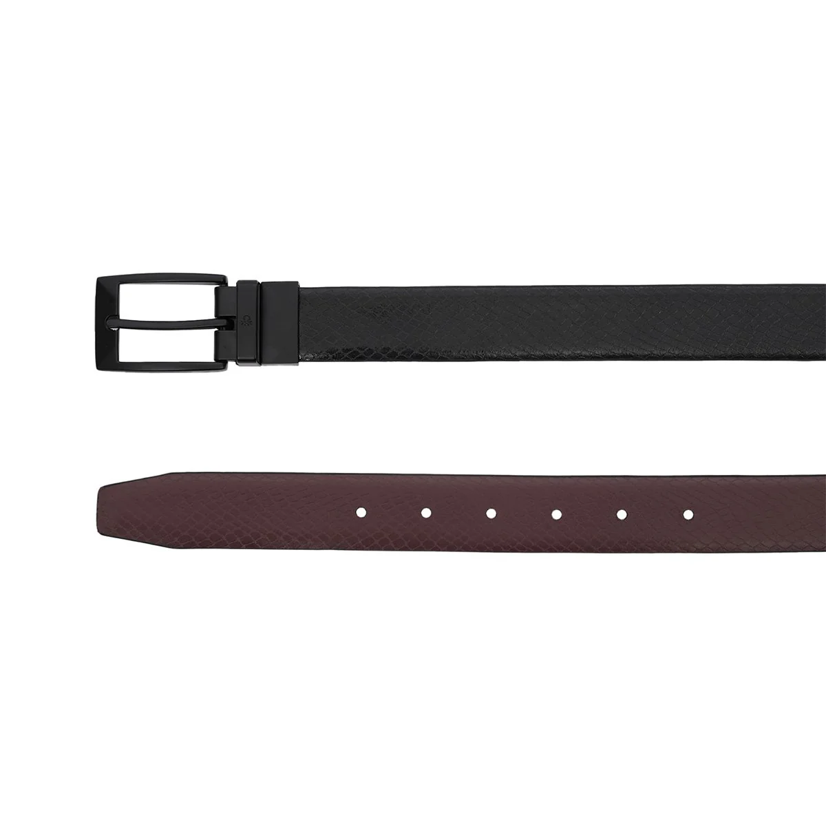 United Colors of Benetton Grave Men's Reversible Belt - Image 7