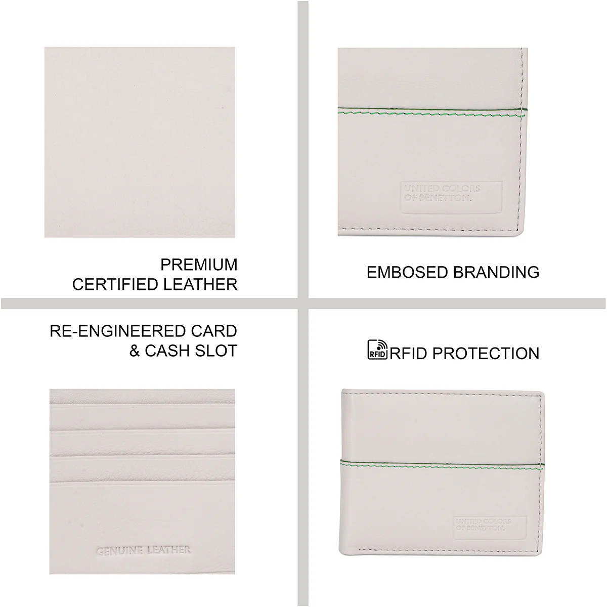 United Colors of Benetton Guntero Men's Passcase Wallet - Image 4