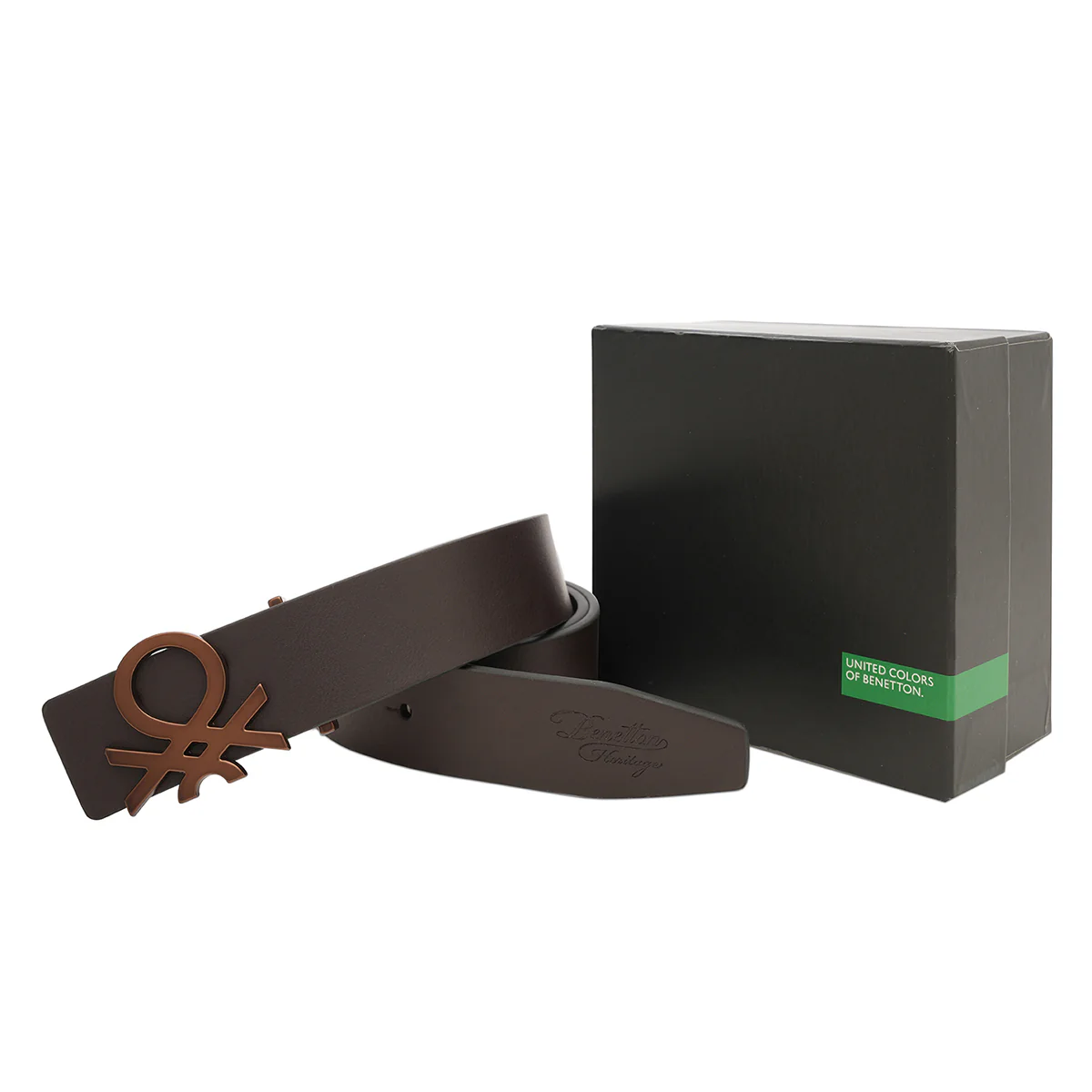 United Colors of Benetton Gypsee Men's Non Reversible Belt - Image 4