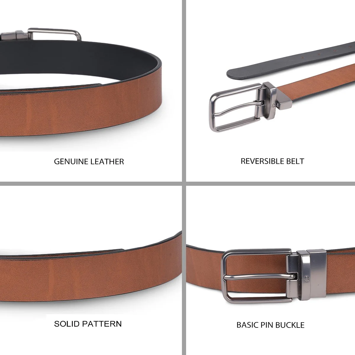 United Colors of Benetton Haarlem Men's Reversible Belt - Image 4