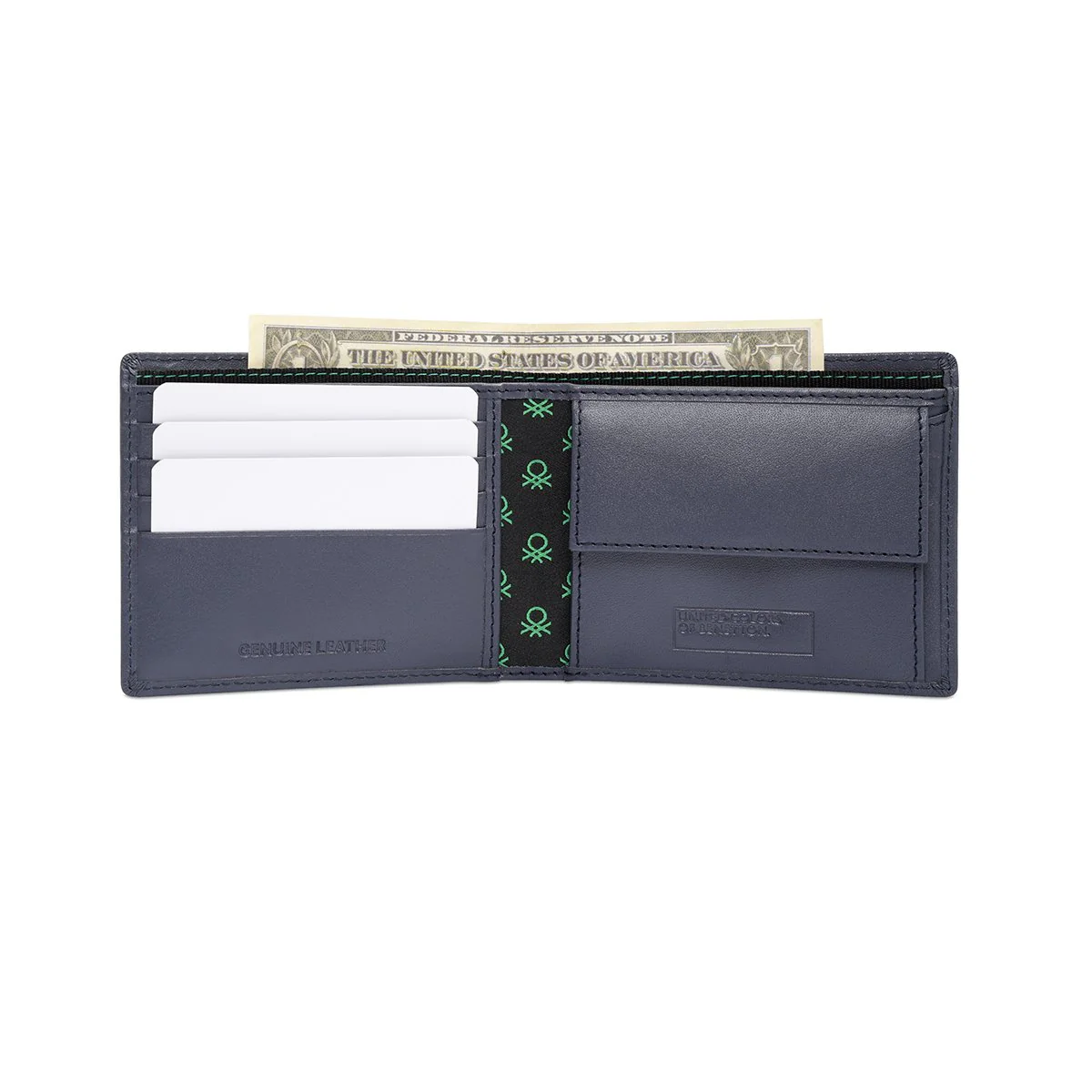 United Colors of Benetton Habry Men's Global Coin Wallet - Image 6