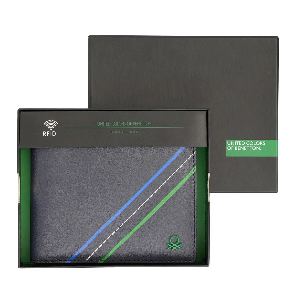 United Colors of Benetton Habry Men's Global Coin Wallet - Image 8